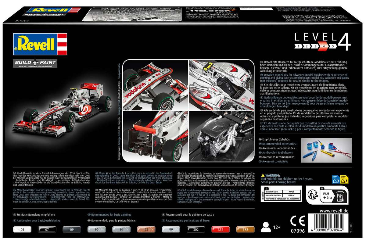 Vodafone McLaren Mercedes MP4-25 L. Hamilton 1:24