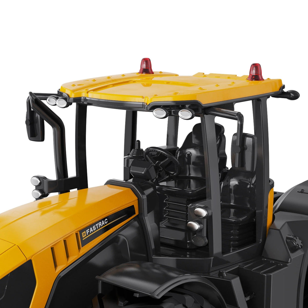 Stor JCB fjernstyret traktor med lys og lyd.