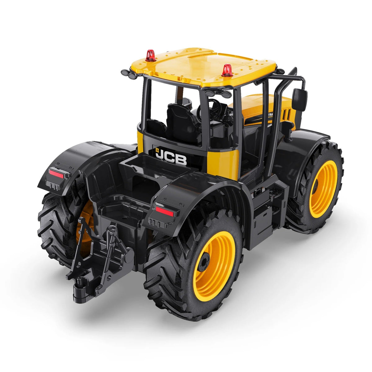 Stor JCB fjernstyret traktor med lys og lyd.