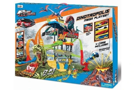 Mega Dinotropolis 5 level playset