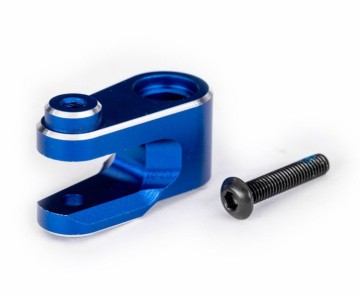 Traxxas 10247-BLUE Servo Horn Steering Alu Blue Maxx Slash