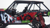 DEMO - Crazy Crawler 1:10 - large Remote-controlled off-roader w. LIGHTS