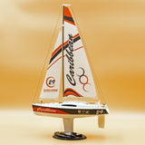 Demo Mini sejlbåd RETURVARE - Caribbean MK2 Sailboat RTR 2.4G 8802