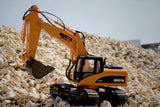 DEMO Remote-controlled excavator with many functions!