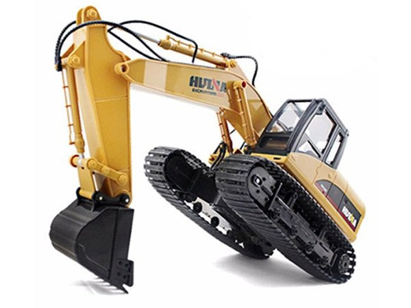 DEMO Remote-controlled excavator with many functions!