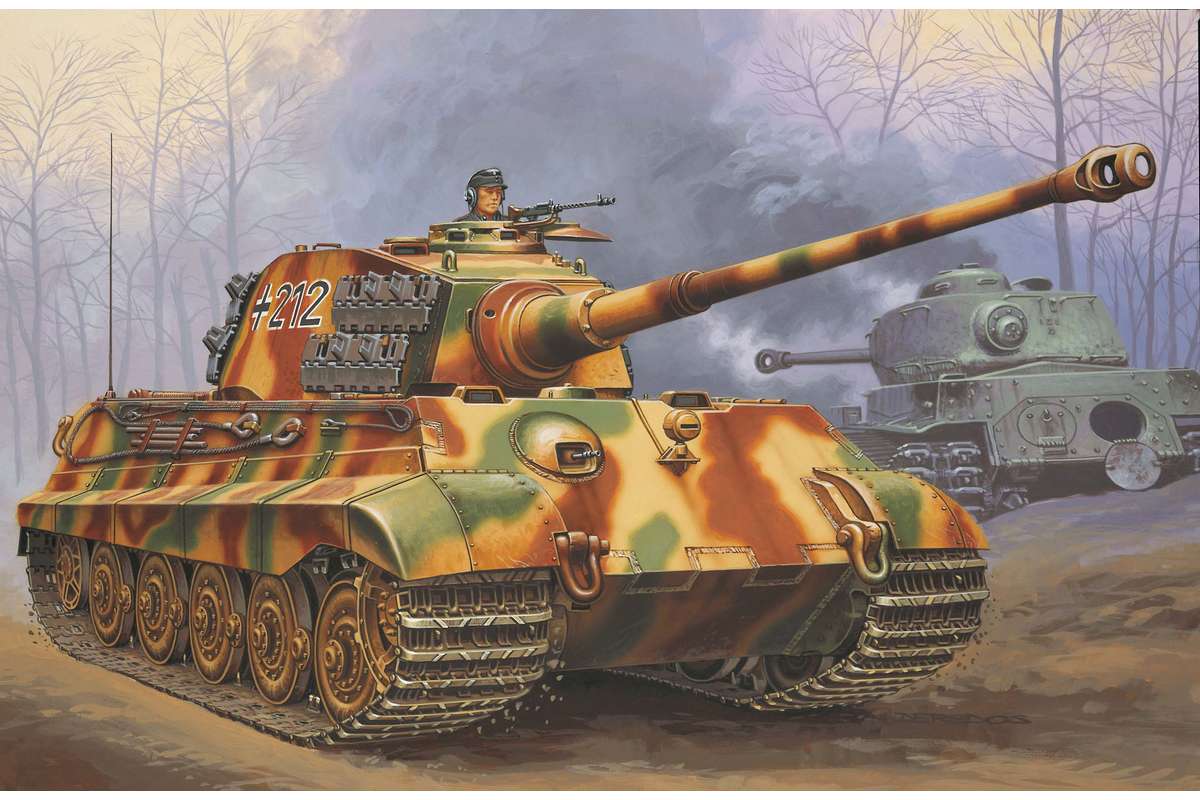 Model Set Tiger II Ausf. B 1:72