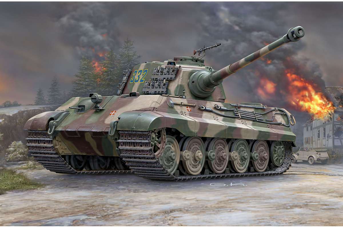 Model Set Tiger II Ausf. B 1:35