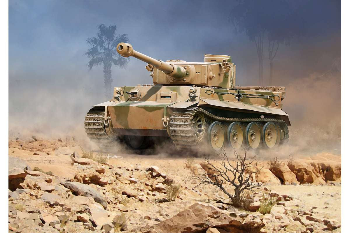 Model set PzKpfw VI Ausf. H Tiger 1:72