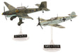 Model Set Messerschmitt Bf109E & Ju87B Stuka 1:144