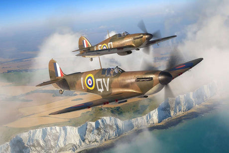 Model Set Spitfire Mk.Ia & Hurricane Mk.I 1:144