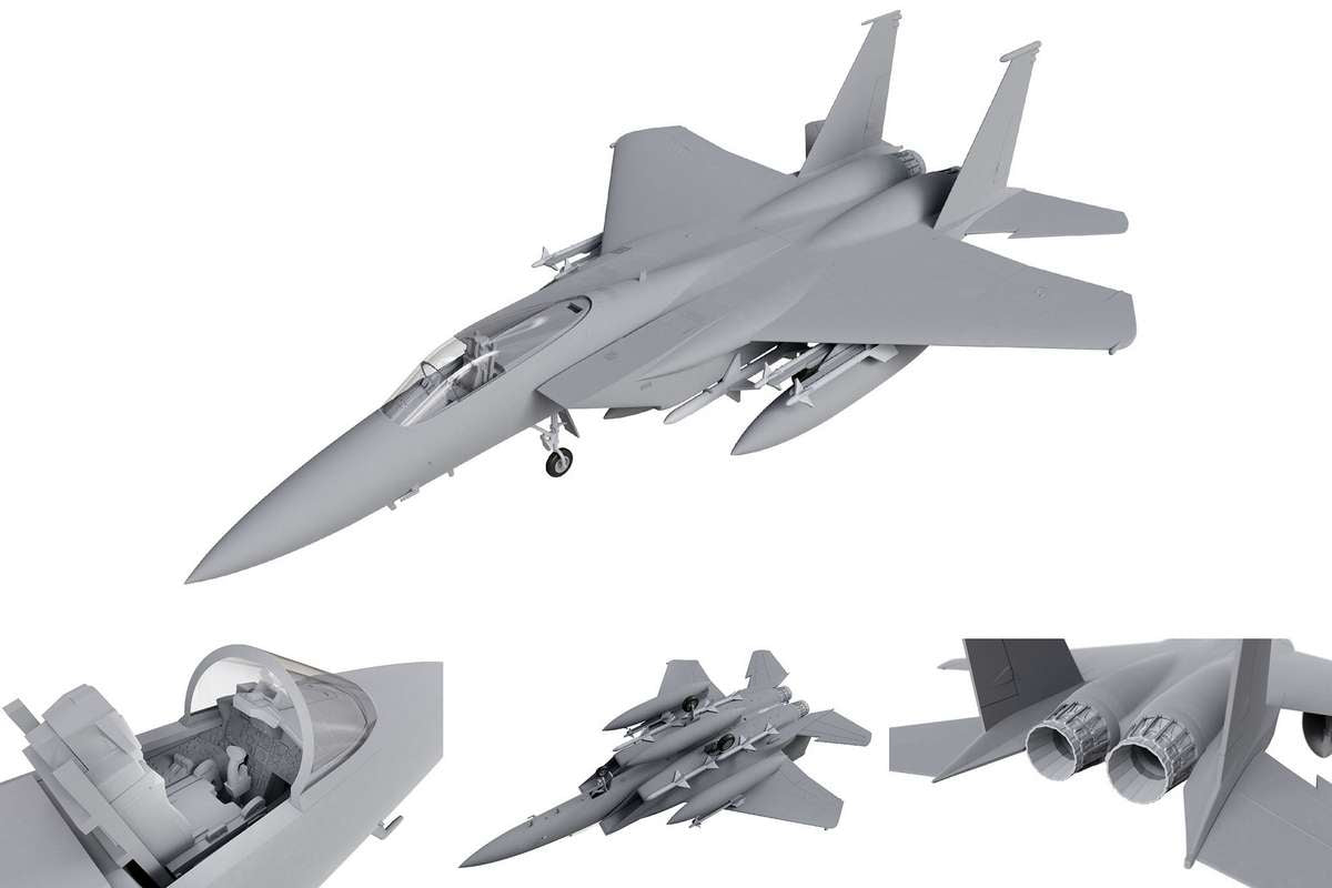 Model Set Boeing F-15C Eagle 1:72