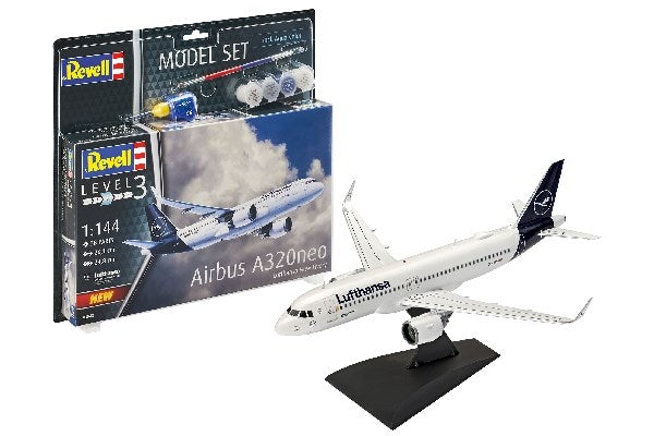 Model Set Airbus A320 Neo \'Lufthansa\' 1:144