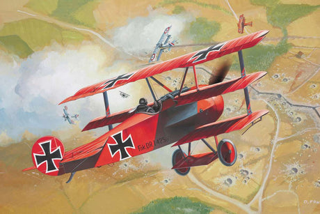 Starter Kit Fokker DR.1 Triplane 1:72