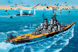 Starter Kit Battleship USS New Jersey 1:1200