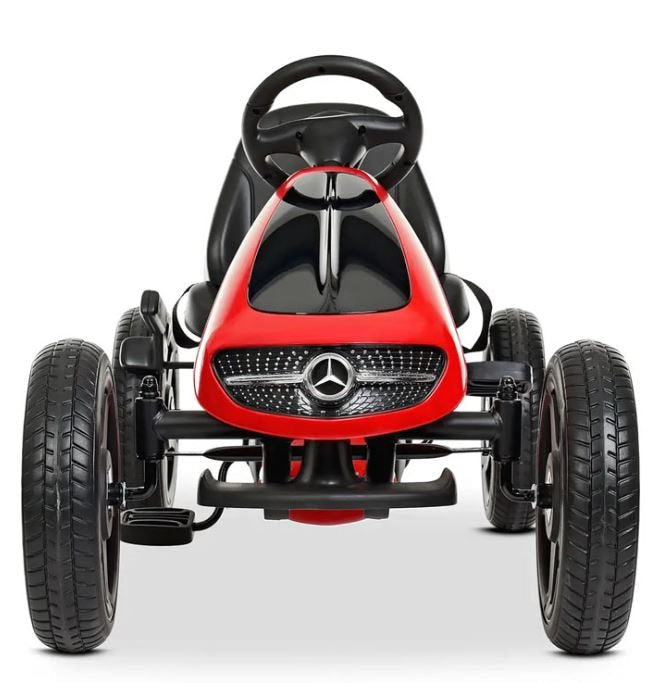 Mercedes-Benz Go-kart with pedals and rubber tyres