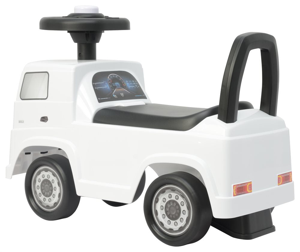 Mercedes Actros Ride-on with storage compartment