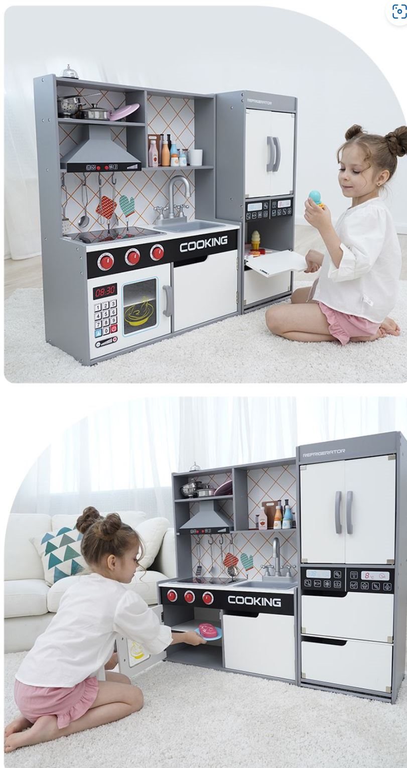 Elitetoys Kids Zone Wooden play kitchen