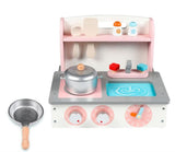 Elitetoys Kids Zone Foldable Play Kitchen – Pink