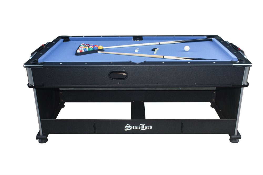 Stanlord Lucca 6" Multi Table – Billiards, Air Hockey and Table Tennis