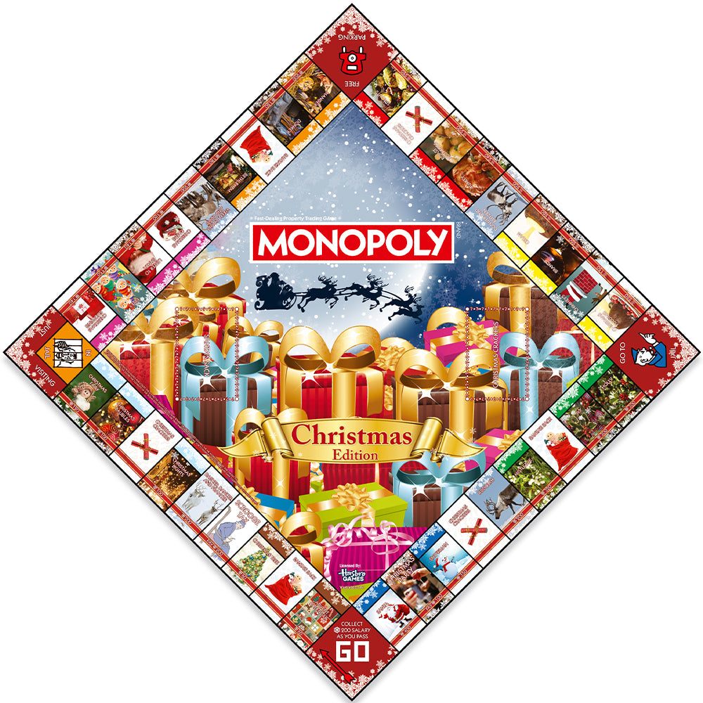 Winning Moves - Monopoly Christmas Limited Edition English