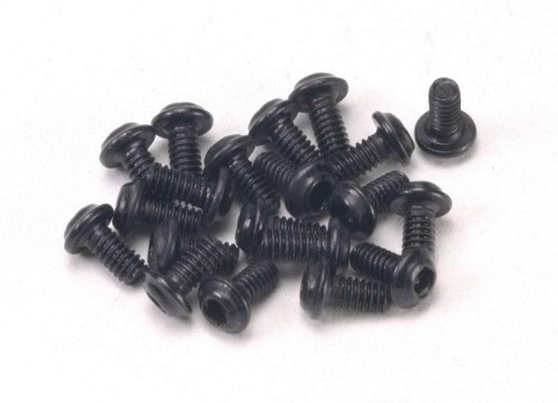 PN Racing M2x4 UFO Head Hardened Carbon Steel Hex Machine Screw (20pcs)