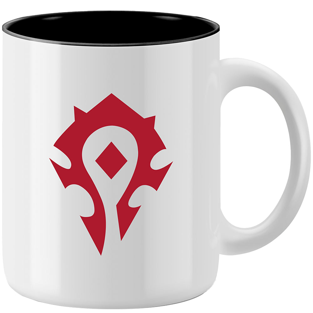 Mug World of Warcraft: Horde (white) - 11 OZ (325 ml), with Gift Packaging