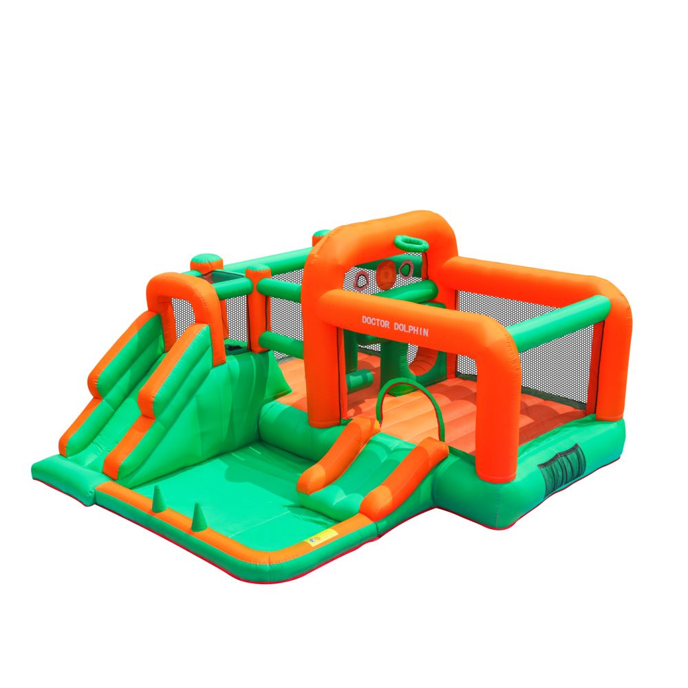 Doctor Dolphin Bouncy Castle with 450W blower