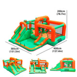 Doctor Dolphin Bouncy Castle with 450W blower