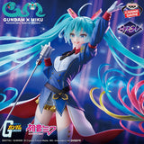 Bandai Gundam 45Th x Hatsune Miku Banpresto Evolve-Gundam Collaboration-Figure
