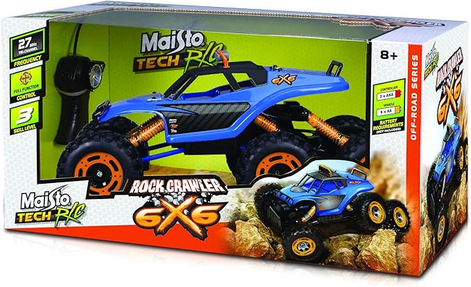 Rock Crawler 6x6 – Offroad remote-controlled Truck with extreme grip