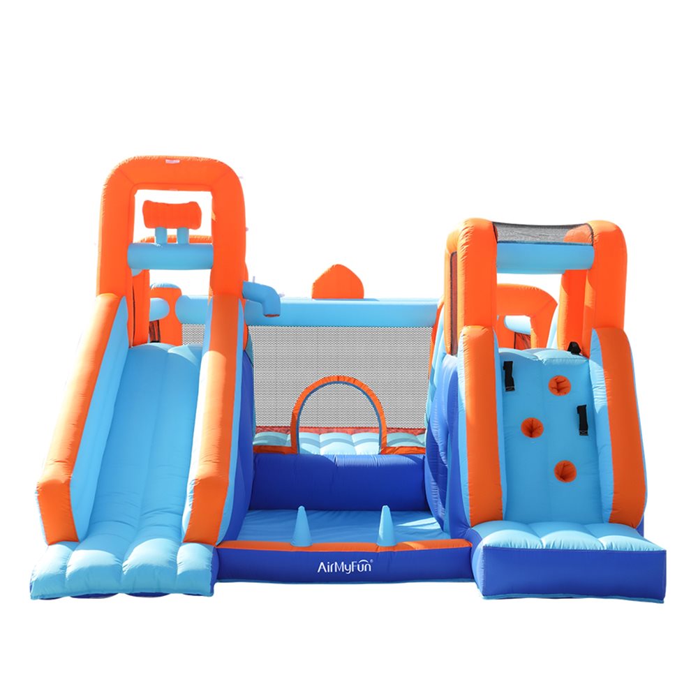 Doctor Dolphin Bouncy Castle with water slide incl. 750W blower