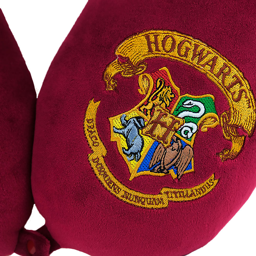 Plush travel pillow "Harry Potter Collection" Hogwarts Logo, 36 cm