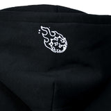 Rick and Morty hoodie with logo black, M