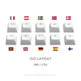 Dark Project ALU Terra Nova White - Wireless Gaming Keyboard (ISO DE)