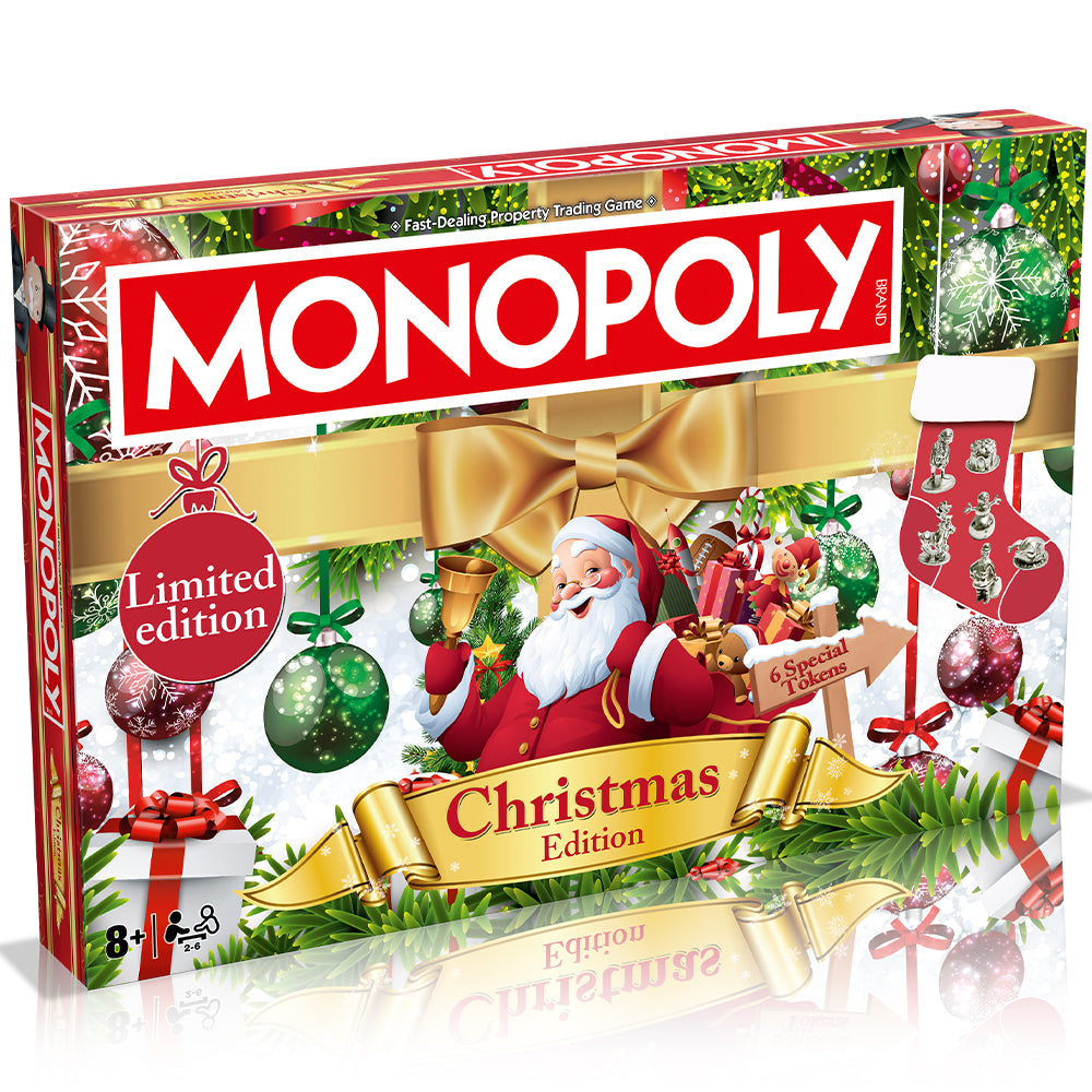 Winning Moves - Monopoly Christmas Limited Edition English