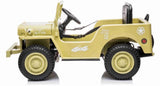 Azeno Desert Olive Electric car for kids, 4x12V