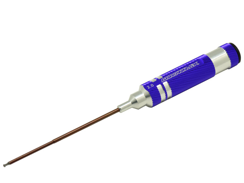 ARROWMAX AM120120 - BALL DRIVER HEX WRENCH 2.0 X 120MM