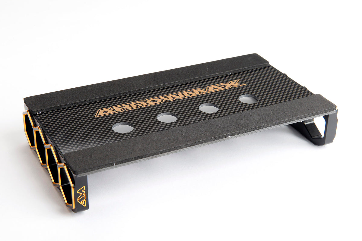 ARROWMAX AM171030 - CAR STAND ONROAD 1/10 BLACK GOLDEN CARBON