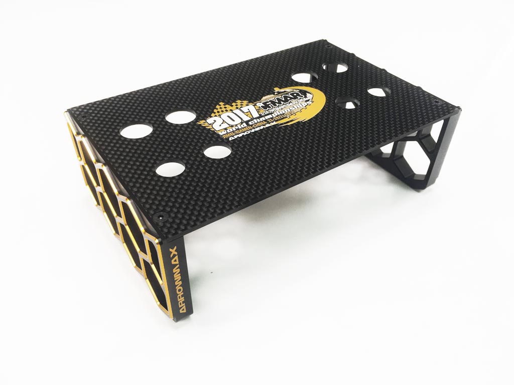 ARROWMAX AM172034 - CAR STAND ONROAD BUGGY BLACK GOLD LIMITED EDITION WC