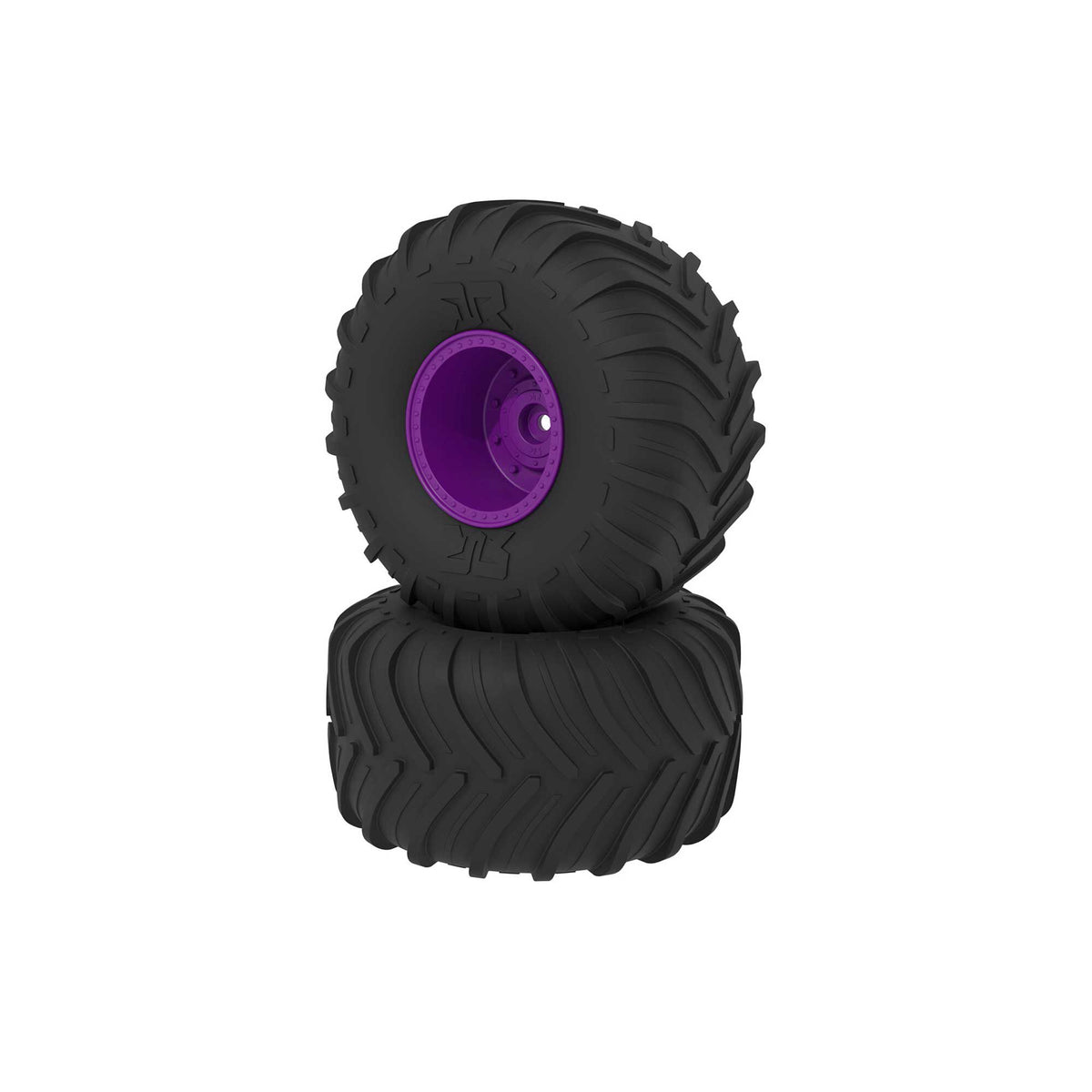 dBoots Chevron MT Tire Set Glued - Purple