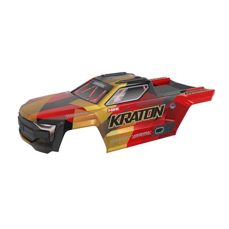 ARRMA MINI KRATON Body Gold/Red
