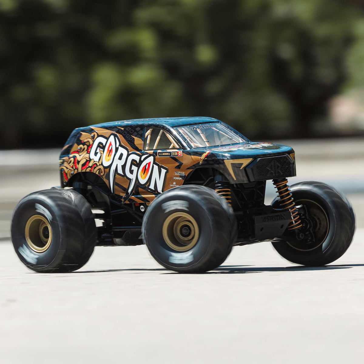 1/16 GORGON GROM 4X4 RTR Brushed Monster Truck (Battery & Charger Included)