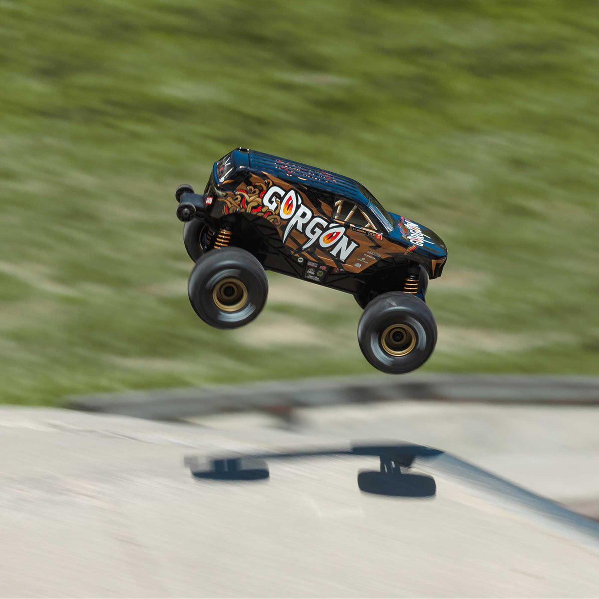 1/16 GORGON GROM 4X4 RTR Brushed Monster Truck (Battery & Charger Included)