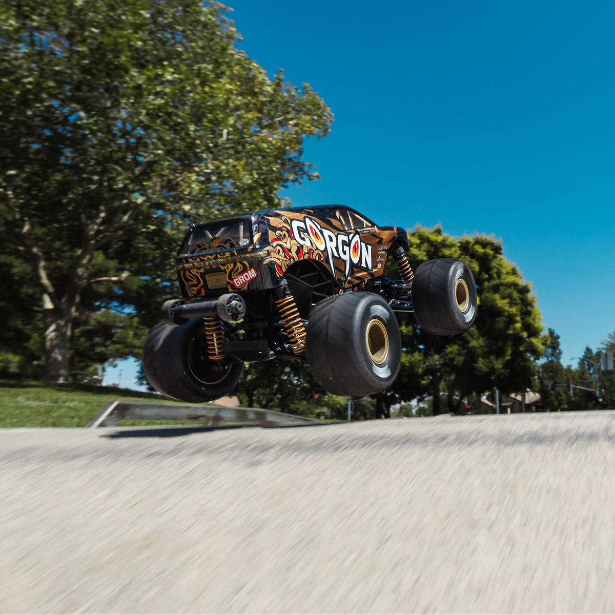 1/16 GORGON GROM 4X4 RTR Brushed Monster Truck (Battery & Charger Included)