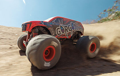1/16 GORGON GROM 4X4 RTR Brushed Monster Truck (Battery & Charger Included)