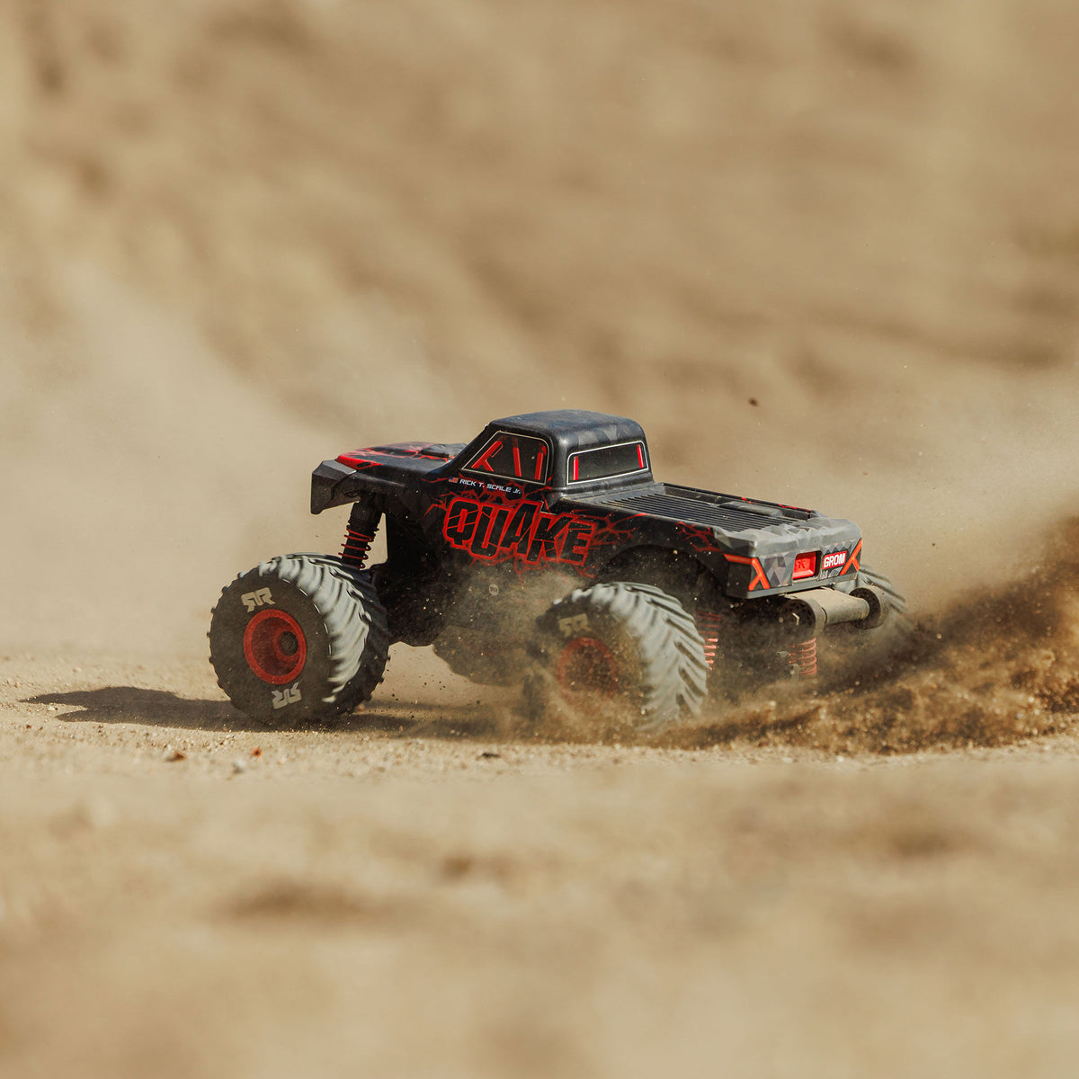 1/16 QUAKE GROM 4X4 RTR Brushed Monster Truck (Battery & Charger Included)