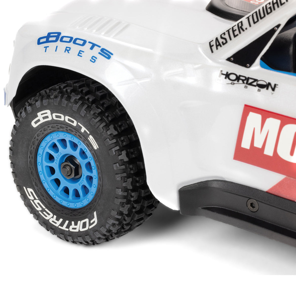 1/16 MOJAVE GROM 223S DSC 4X4 RTR Brushless Desert Truck (Battery & Charger Included), White