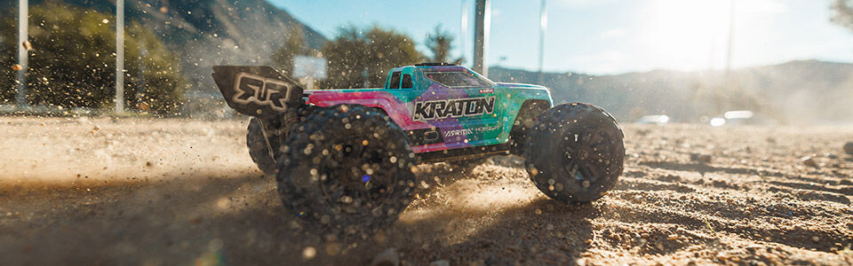 1/16 MINI KRATON 3S DSC 4X4 RTR Brushless Speed Truck (3S Battery & Charger Included)