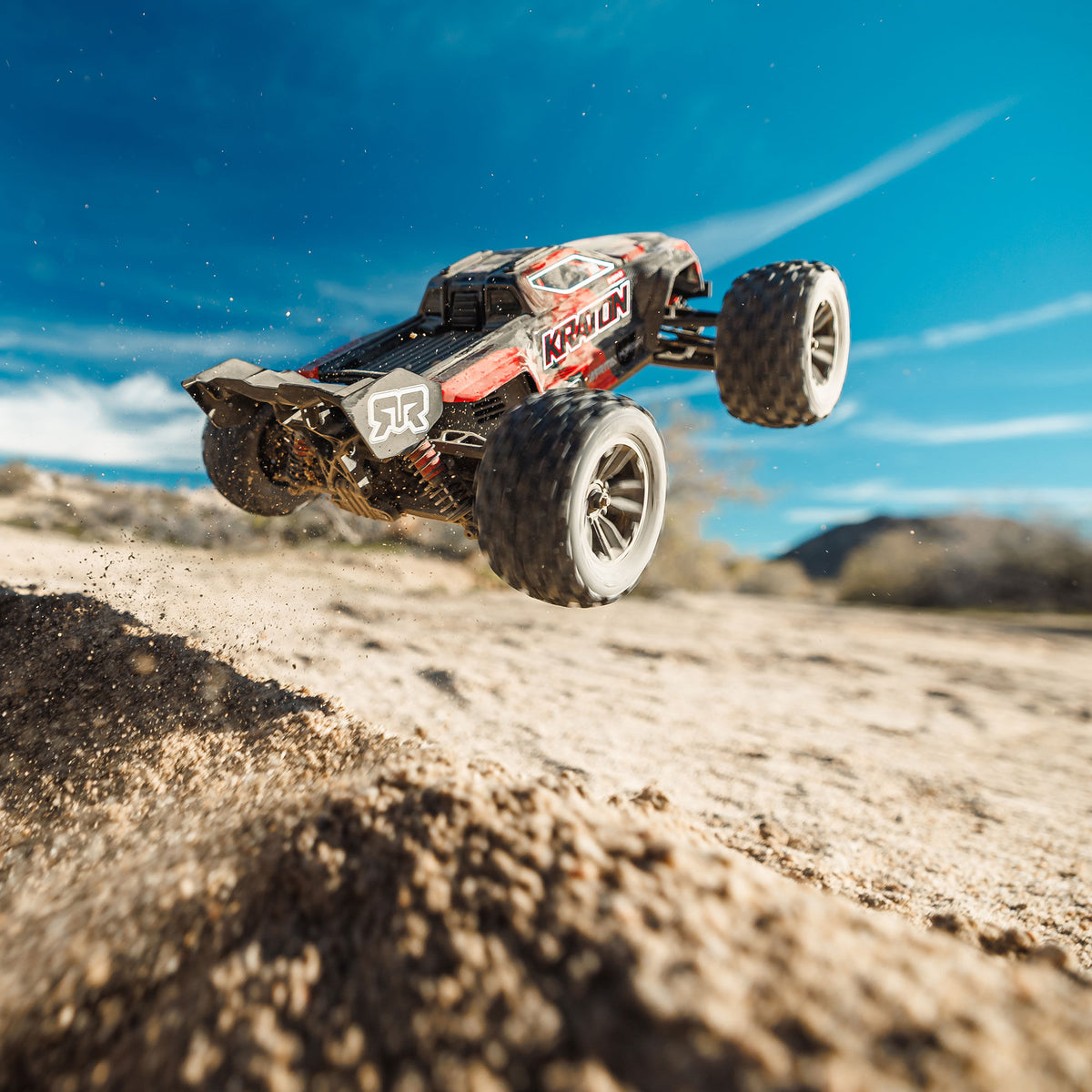 1/16 MINI KRATON 3S DSC 4X4 RTR Brushless Speed Truck , Black/Red
