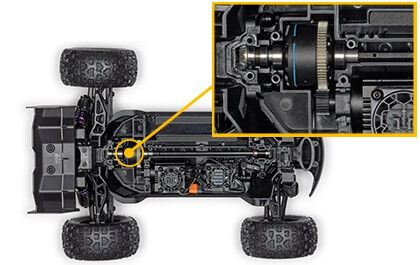 1/16 MINI KRATON 3S DSC 4X4 RTR Brushless Speed Truck (3S Battery & Charger Included)